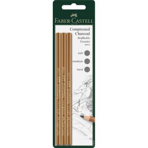 Compressed Charcoal Pencils – Faber-Castell